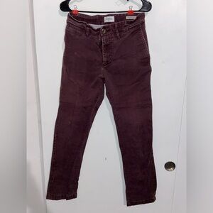 Goodfellow & Co Maroon Corduroy Pants